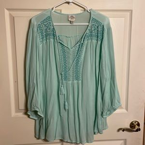 St John’s Bay long sleeve blouse